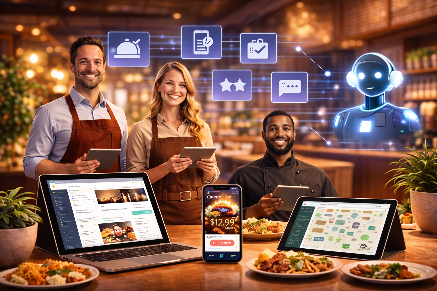 Restaurant platform preview